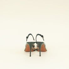 Alaia Dark Green Vert Bouteille Le Cœur Slingback Pumps 38