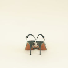 Alaia Dark Green Vert Bouteille Le Cœur Slingback Pumps 39