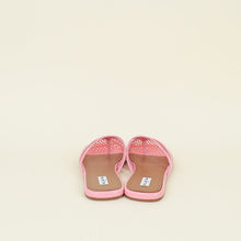Alaïa Pink Fishnet Slippers 41