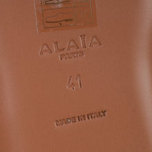 Alaïa Pink Fishnet Slippers 41