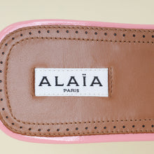 Alaïa Pink Fishnet Slippers 41
