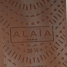 Alaïa White Crystal-embellished Ballet Flats 36.5