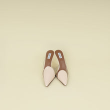 Alaia Bicolor Le Cœur Abstrait 90 Mules 37