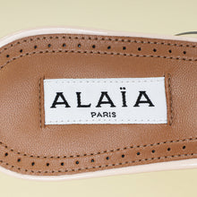 Alaia Bicolor Le Cœur Abstrait 90 Mules 37