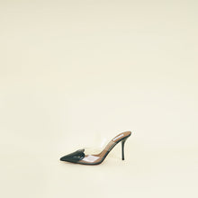 Alaïa Vert Bouteille Le Coeur Mules 38