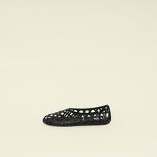 Alaia Black Cage Ballet Flats 38