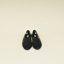 Alaia Black Cage Ballet Flats 38