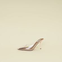 Alaia Bicolor Le Cœur Abstrait 90 Mules 38