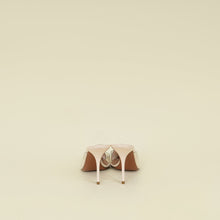 Alaia Bicolor Le Cœur Abstrait 90 Mules 38
