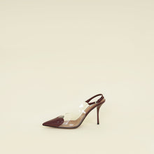 Alaïa Bicolor Le Cœur Slingback Pumps 39