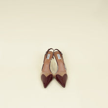 Alaïa Bicolor Le Cœur Slingback Pumps 39