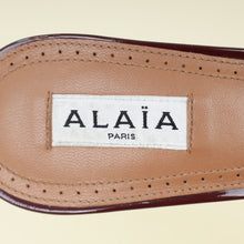 Alaïa Bicolor Le Cœur Slingback Pumps 39