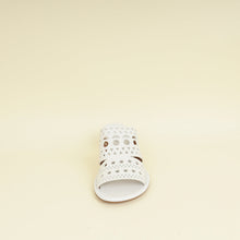 Alaïa Blanc Casse Laser Cut  Mules 39