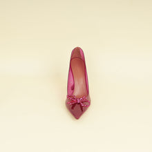 Amina Muaddi Fuchsia Rosie PVC Pump 39