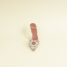 Amina Muaddi Bicolor Begum PVC Slingback 39