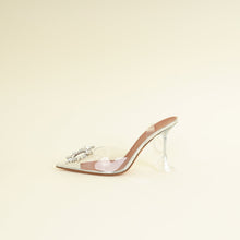 Amina Muaddi Bicolor Begum PVC Slingback 39