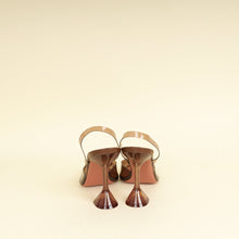 Amina Muaddi Mocha Holli Glass Sling 41
