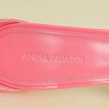 Amina Muaddi Hot Pink Kim Sandal 37