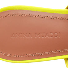 Amina Muaddi Citine Satin Gilda Mule 38.5