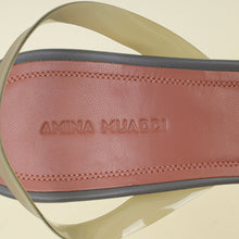 Amina Muaddi Grey Begum Sling Pumps 39