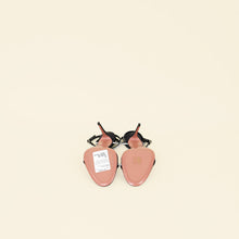 Amina Muaddi Black Barbara 105 Crystal Sandals 39