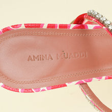 Amina Muaddi Multicolor Gilda Crystal Sandal 37
