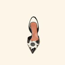 Amina Muaddi Black Begum Sling Pumps 39