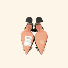Amina Muaddi Black Begum Sling Pumps 39