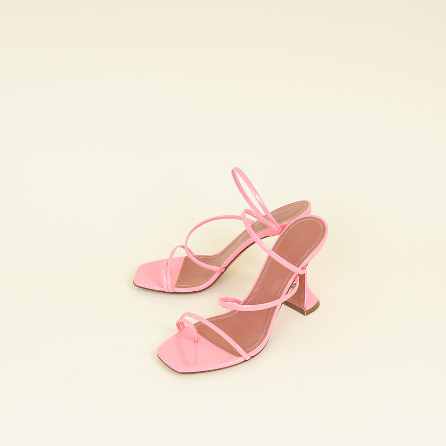 Amina Muaddi Pink Bubble Naima Sandals 41
