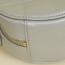 Chanel Metallic Gray 19 Round Mini Clutch w/ Chain