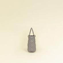 Christian Dior Gray My ABCDior Lady Dior Small Bag