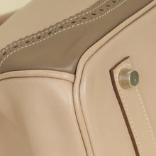 Hermes Bicolor Ghillies Birkin 35 Bag