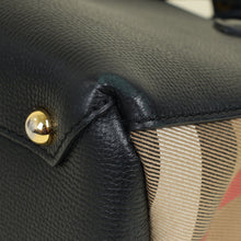 Burberry Black Banner Small Tote Bag