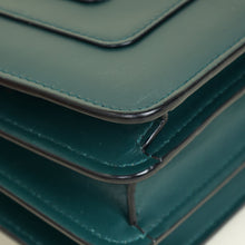 Bvlgari Emerald Green Serpenti Forever Top Handle Bag
