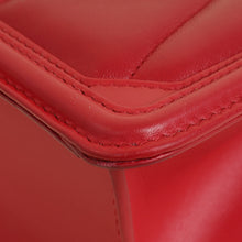 Bvlgari Red Serpenti Diamond Blast Flap Shoulder Bag
