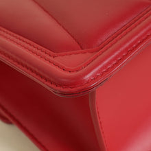 Bvlgari Red Serpenti Diamond Blast Flap Shoulder Bag