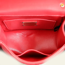 Bvlgari Red Serpenti Diamond Blast Flap Shoulder Bag