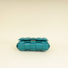 Bottega Veneta Teal Padded Chain Cassette Bag