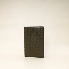 Bottega Veneta Kaki Intrecciato Notebook Medium Cover
