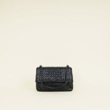 Bottega Veneta Black Intrecciato Olimpia Stitches Shoulder Bag
