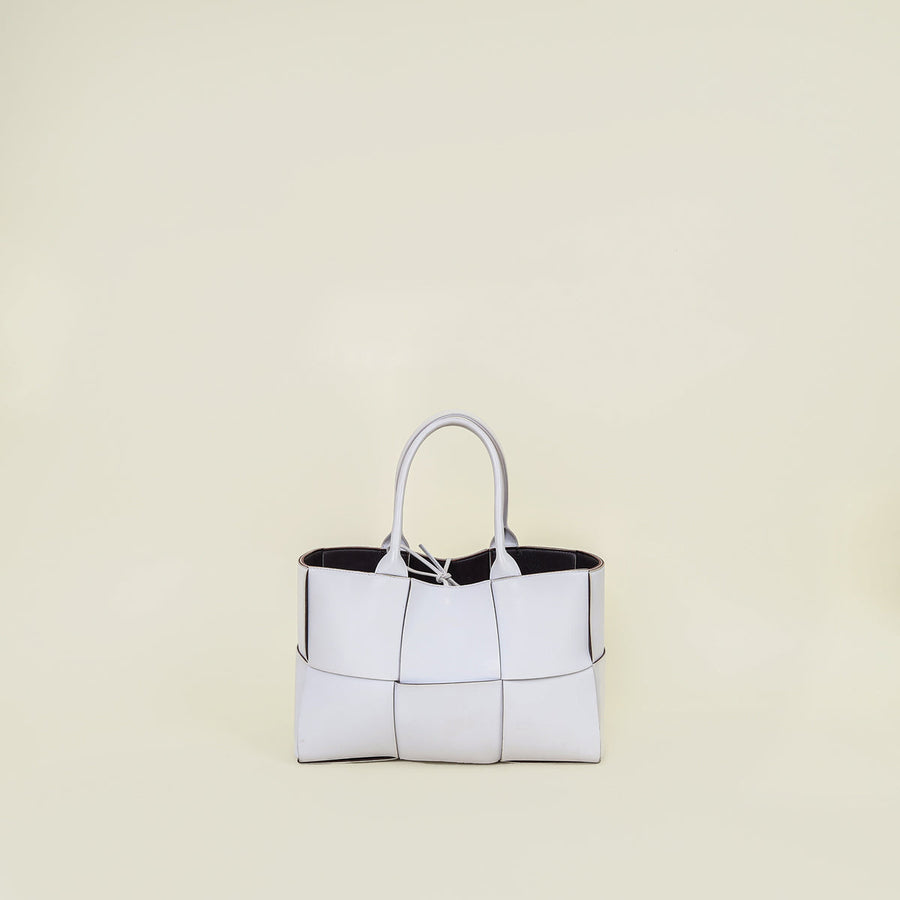 Bottega Veneta Light Purple Maxi Intrecciato Arco Tote Small Bag