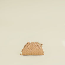 Bottega Veneta Almond Intrecciato Mini Pouch