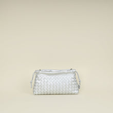 Bottega Veneta Metallic Silver Dustbag Notte Bag
