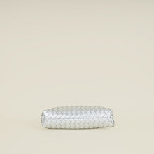 Bottega Veneta Metallic Silver Dustbag Notte Bag