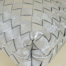 Bottega Veneta Metallic Silver Dustbag Notte Bag