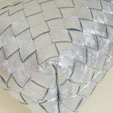 Bottega Veneta Metallic Silver Dustbag Notte Bag