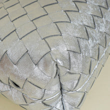 Bottega Veneta Metallic Silver Dustbag Notte Bag