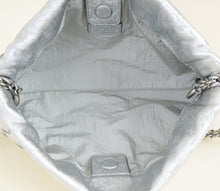 Bottega Veneta Metallic Silver Dustbag Notte Bag