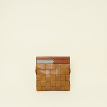 Bottega Veneta Brown The Snap Clutch Bag