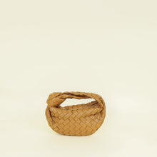 Bottega Veneta Camel Intrecciato Nappa Jodie Mini Bag